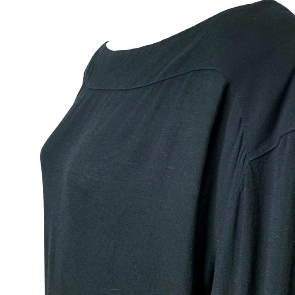 EUC JAMES PERSE Boatneck Crepe Viscose Top Sz 2 - Picture 4 of 7